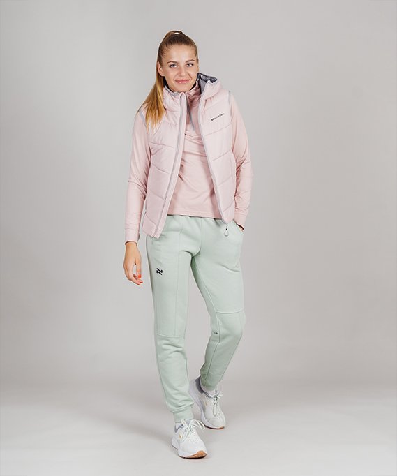 Утепленный Жилет Nordski Air Soft Pink W NSW659994