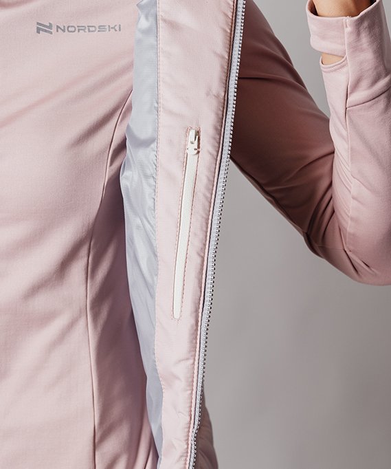 Утепленный Жилет Nordski Air Soft Pink W NSW659994