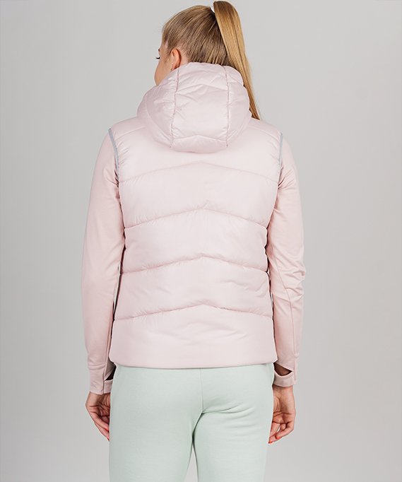 Утепленный Жилет Nordski Air Soft Pink W NSW659994