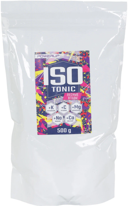 Напиток POWERUP ISOTONIC 500 гр.