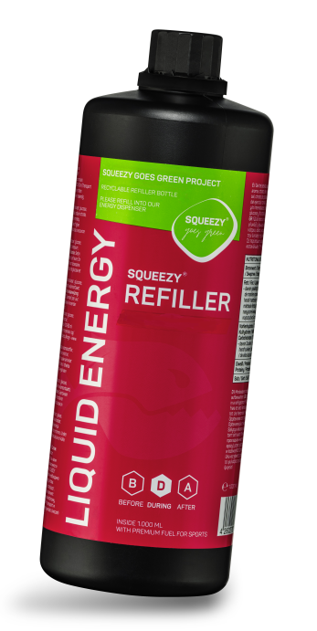 Гель питьевой с электролитами SQUEEZY LIQUID ENERGY, 1000 мл, (без вкуса) в Санкт-Петербурге