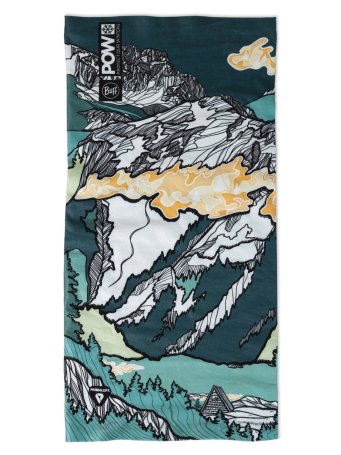 Бандана Buff Thermonet Pow Lixot Green 134704.845.10.00