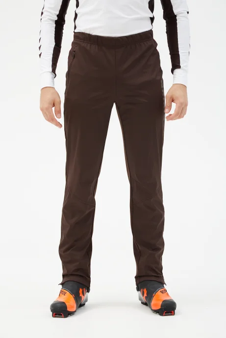 Брюки разминочные Bivium &quot;Баланс 2.0&quot; муж. бордовый_кофейный