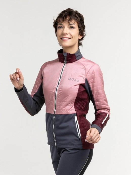 Куртка MOAX Tauri PRO Hybrid жен. MX314210/92788 пурпурно-розовый