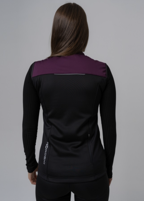 Жилет разминочный NORDSKI Active Purple/Black W NSW482733 в Твери