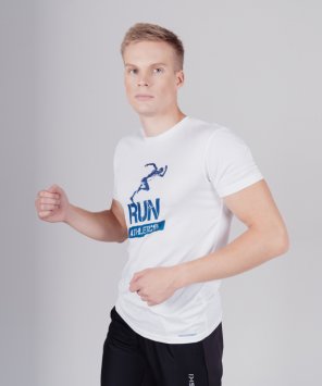 Футболка Nordski Run Print  NSM422501