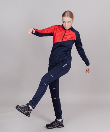 Куртка Nordski Premium Blueberry/Red NSW801021