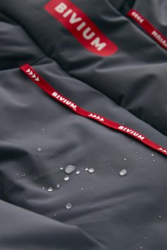 Куртка пуховая Bivium Verum жен. графитовый