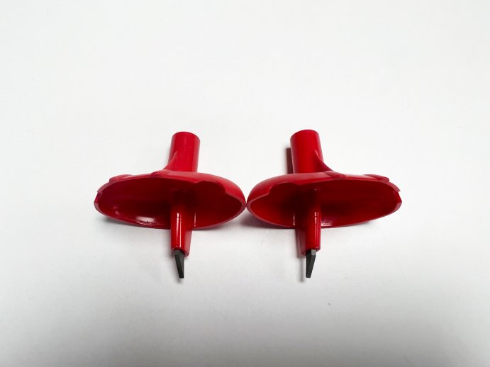 Лапка Ski Time 8.5мм широкая красн.