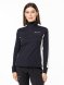 Термокофта MOAX на молнии 1/2 Uhta жен. MX2362/10000 черный
