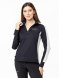 Термокофта MOAX на молнии 1/2 Uhta жен. MX2362/10000 черный