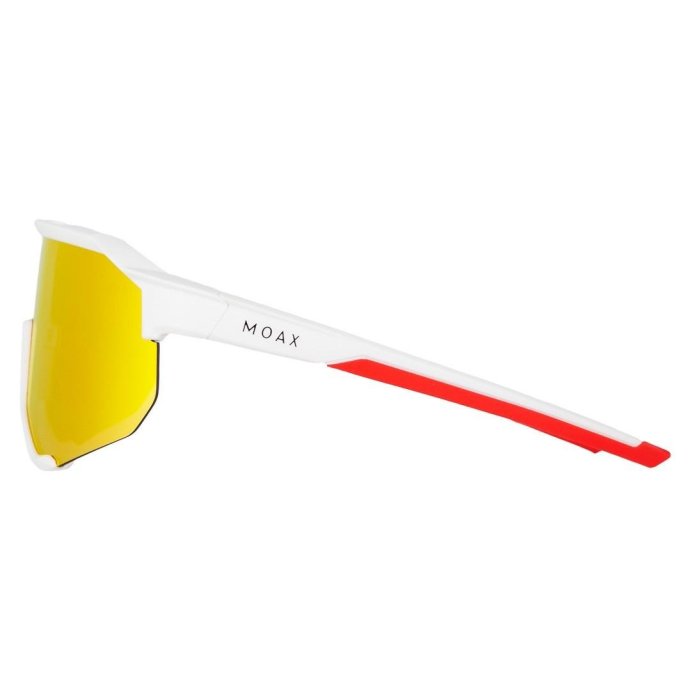 Очки солнцезащитные MOAX TAPER MG021-3 белый/красный
