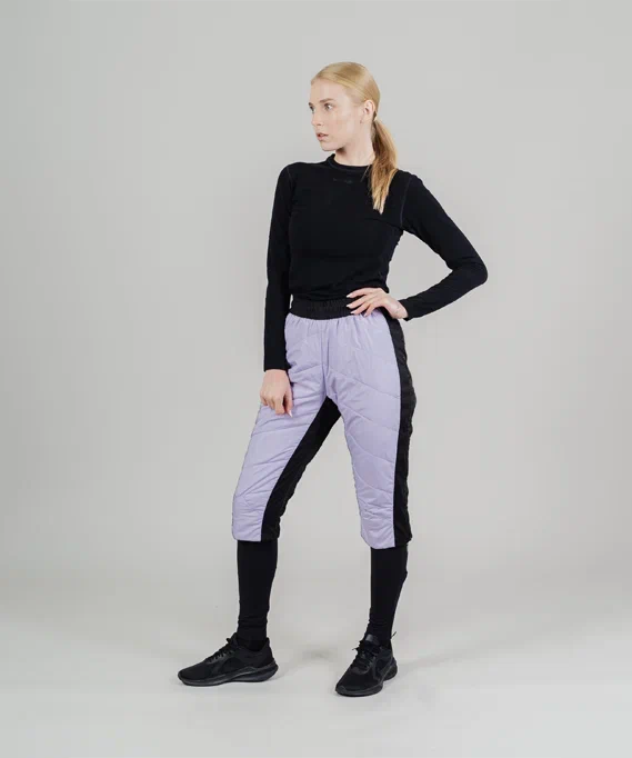Капри утепленные Nordski Hybrid Lavender/Black W NSW897617