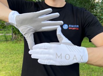 Перчатки летние Moax Speed белые M0341/00000