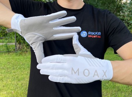 Перчатки летние Moax Speed белые M0341/00000