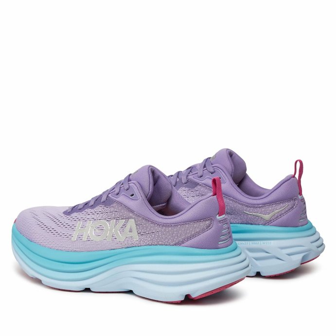 Кроссовки Hoka W BONDI 8 Chalk Violet Pastel Lilac в Твери
