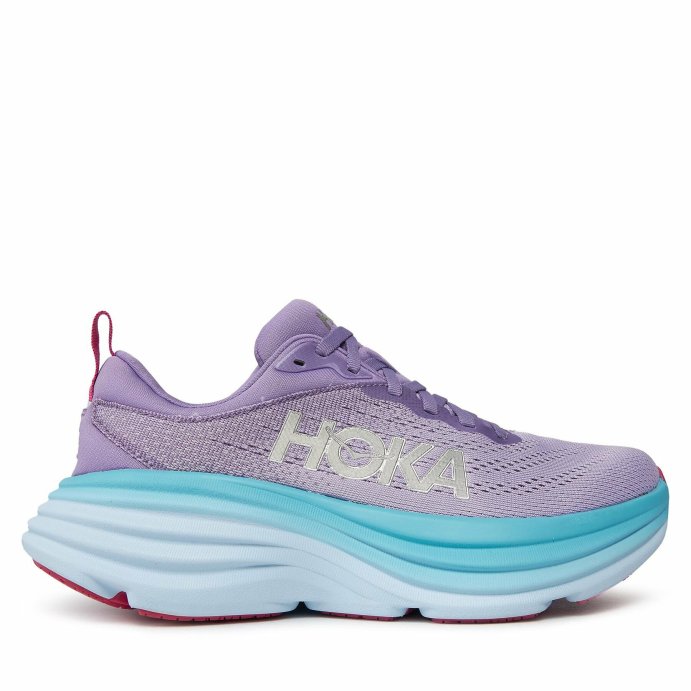 Кроссовки Hoka W BONDI 8 Chalk Violet Pastel Lilac в Твери