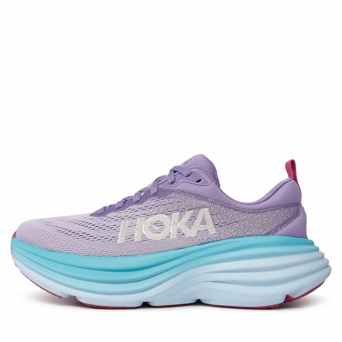 Кроссовки Hoka W BONDI 8 Chalk Violet Pastel Lilac в Твери