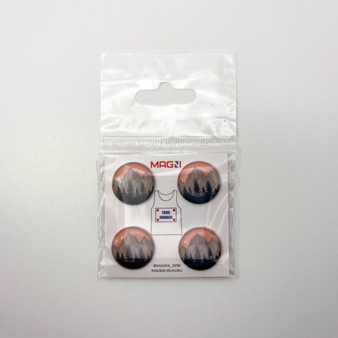 Магнитные держатели для номера &quot;Trail&quot;