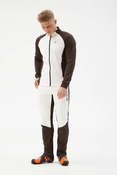 Брюки разминочные Bivium &quot;Баланс 2.0&quot; муж. молочный_кофейный