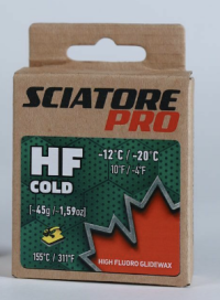 Парафин SCIATORE HF COLD (зеленый) -12/-20 45гр