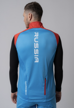 Жилет разминочный NORDSKI Premium Blue/Red NSM438879