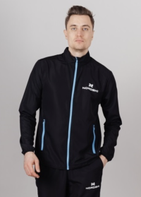 Ветровка Nordski Motion Black/Light blue NSM273179