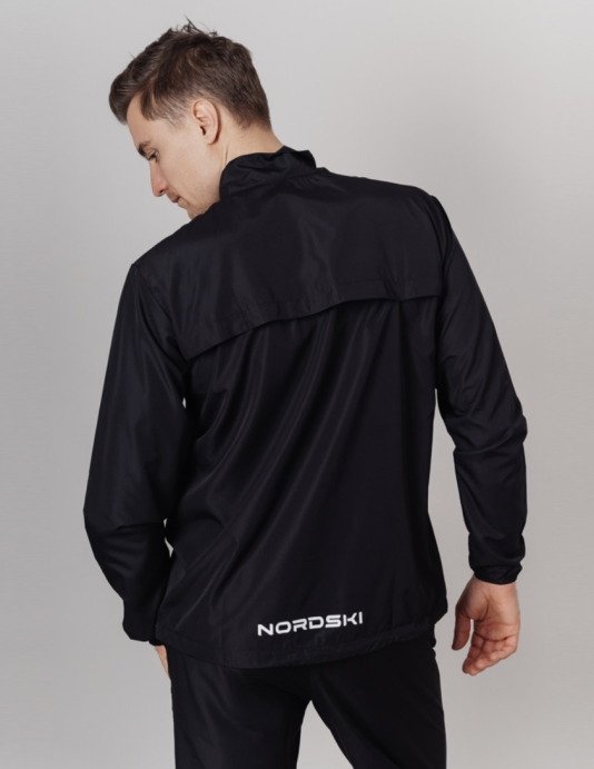 Ветровка Nordski Motion Black/Light blue NSM273179