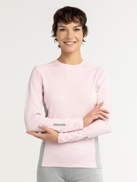 Термофутболка Moax Comfort Warm LS жен. MX114080/92809 нежно-розовый