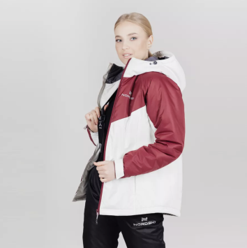 Утепленная куртка Nordski Premium-Sport Cream/Wine W NSW747724