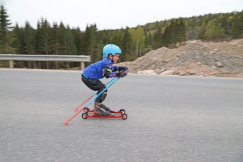 Лыжероллеры SWENOR юниорские для конькового хода, модель Skate Junior 065-300