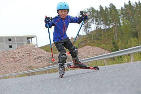 Лыжероллеры SWENOR юниорские для конькового хода, модель Skate Junior 065-300