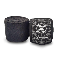 Бинт для бокса FIGHT EXEPERT 2,5М чёрный