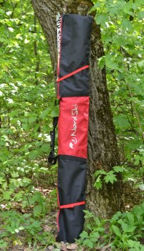 Чехол для лыж Nordski 210см 3 пары Black/Red NSV133210