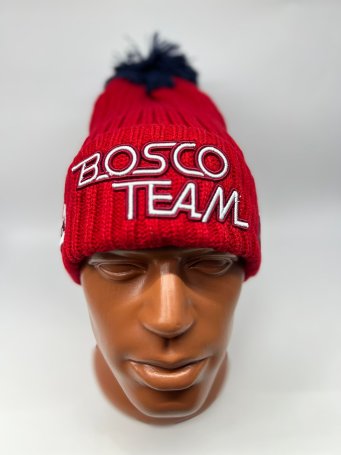 Шапка теплая РОССИЯ "BOSCO красная" 23/24