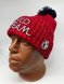 Шапка теплая РОССИЯ &quot;BOSCO красная&quot; 23/24