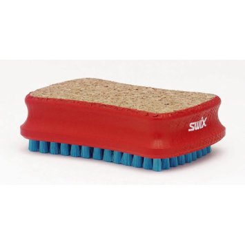 Щетка SWIX T196B комби Turbo: пробка/ нейлон