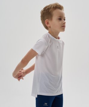 Футболка Nordski Jr. Run 2.0 White NSJ1129001