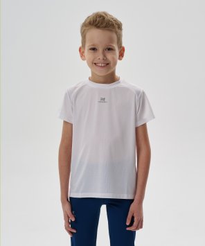 Футболка Nordski Jr. Run 2.0 White NSJ1129001