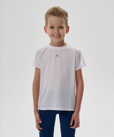Футболка Nordski Jr. Run 2.0 White NSJ1129001