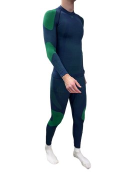 Термобелье V-MOTION ALPINESPORTS Мужской ASM Сине-зеленый