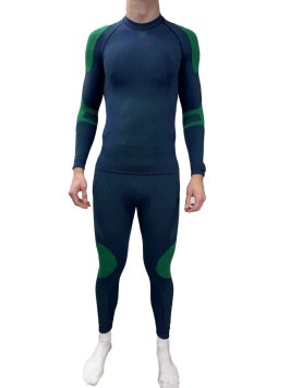 Термобелье V-MOTION ALPINESPORTS Мужской ASM Сине-зеленый