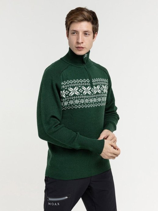 Свитер MOAX Tirvas муж. MX714021/20710 темно-зеленый