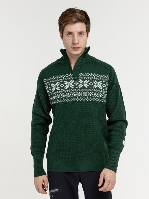 Свитер MOAX Tirvas муж. MX714021/20710 темно-зеленый