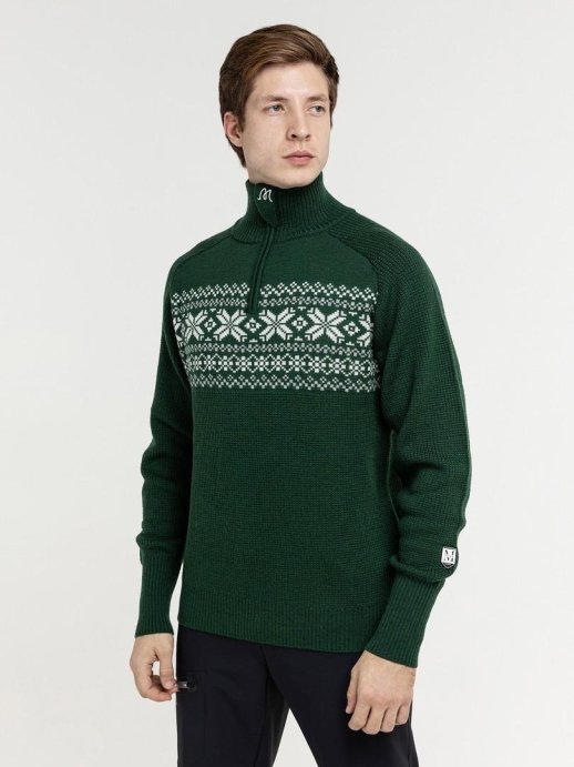 Свитер MOAX Tirvas муж. MX714021/20710 темно-зеленый