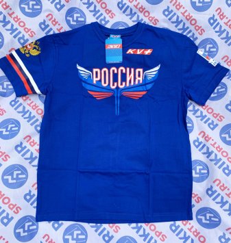 Футболка KV+ NATIONAL мужская синий СБР  20U148.RUS