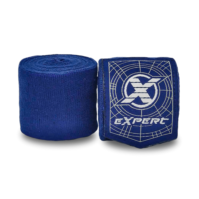 Бинт для бокса FIGHT EXEPERT 3,5М синий в Твери
