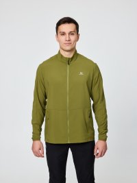 Ветровка беговая Nordski Light Cross Olive NSM349425