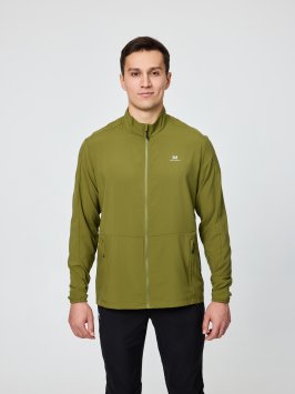 Ветровка беговая Nordski Light Cross Olive NSM349425