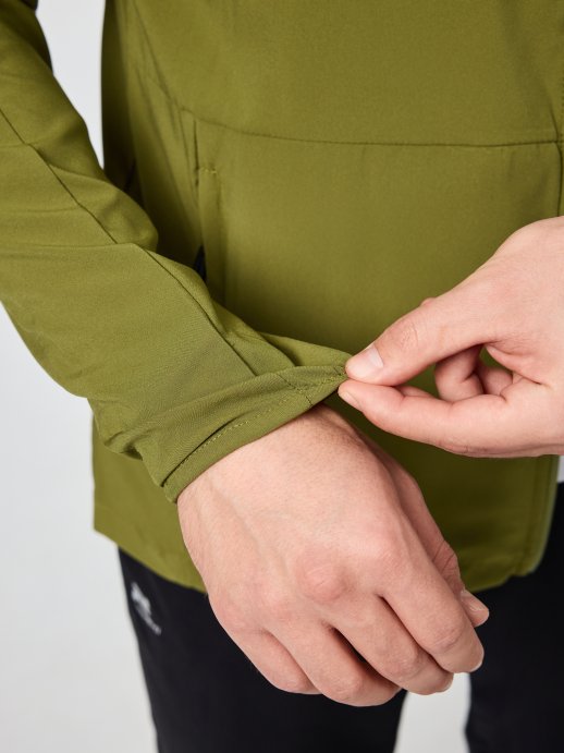 Ветровка беговая Nordski Light Cross Olive NSM349425